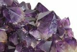 Deep Purple Amethyst Crystal Cluster - Congo #148706-1